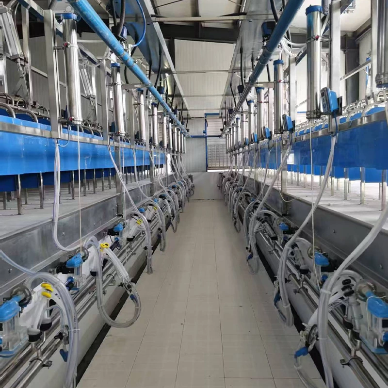 并列式挤奶设备