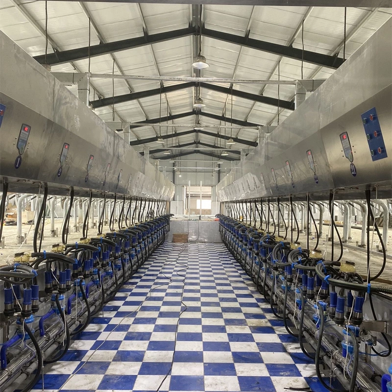 并列式挤奶设备