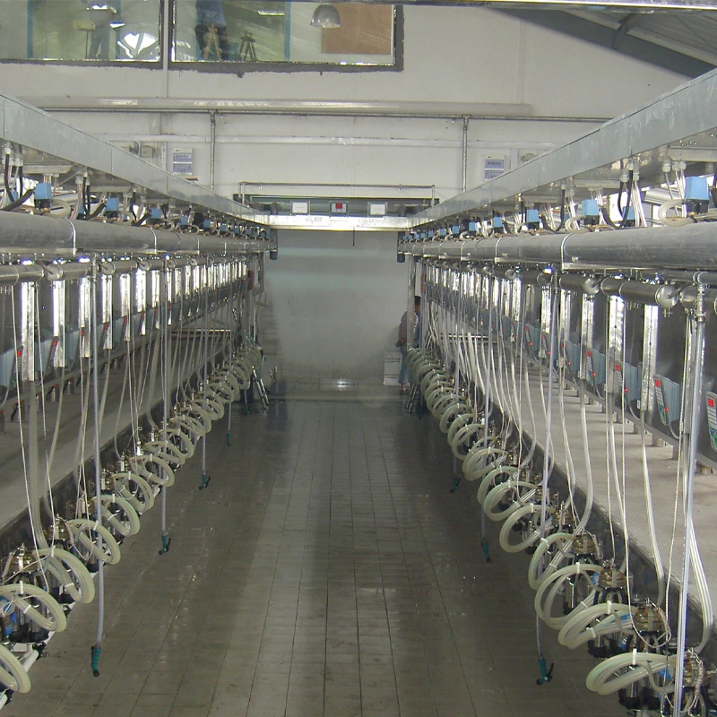 并列式挤奶设备