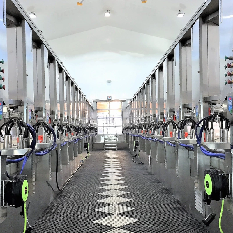 并列式挤奶设备