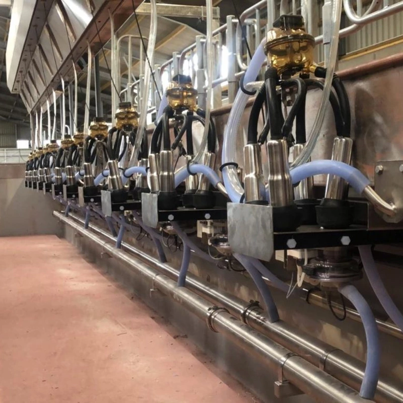 并列式挤奶设备