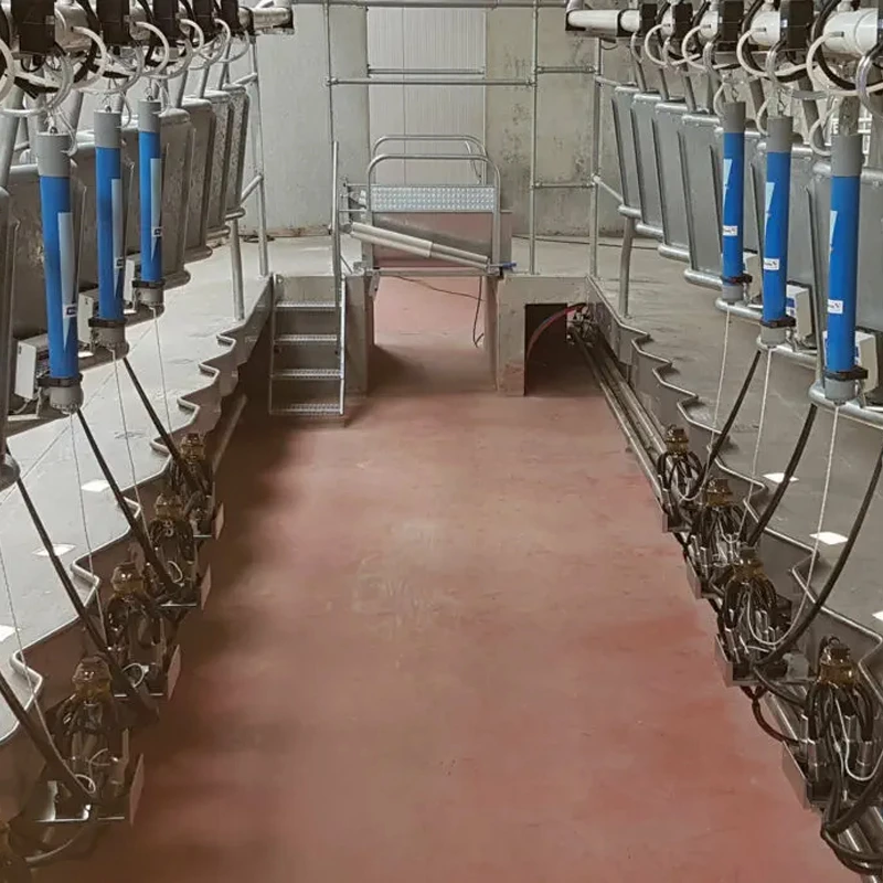 并列式挤奶设备