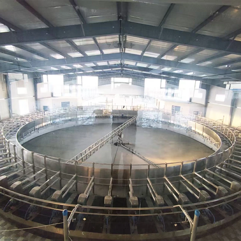 转盘式挤奶设备